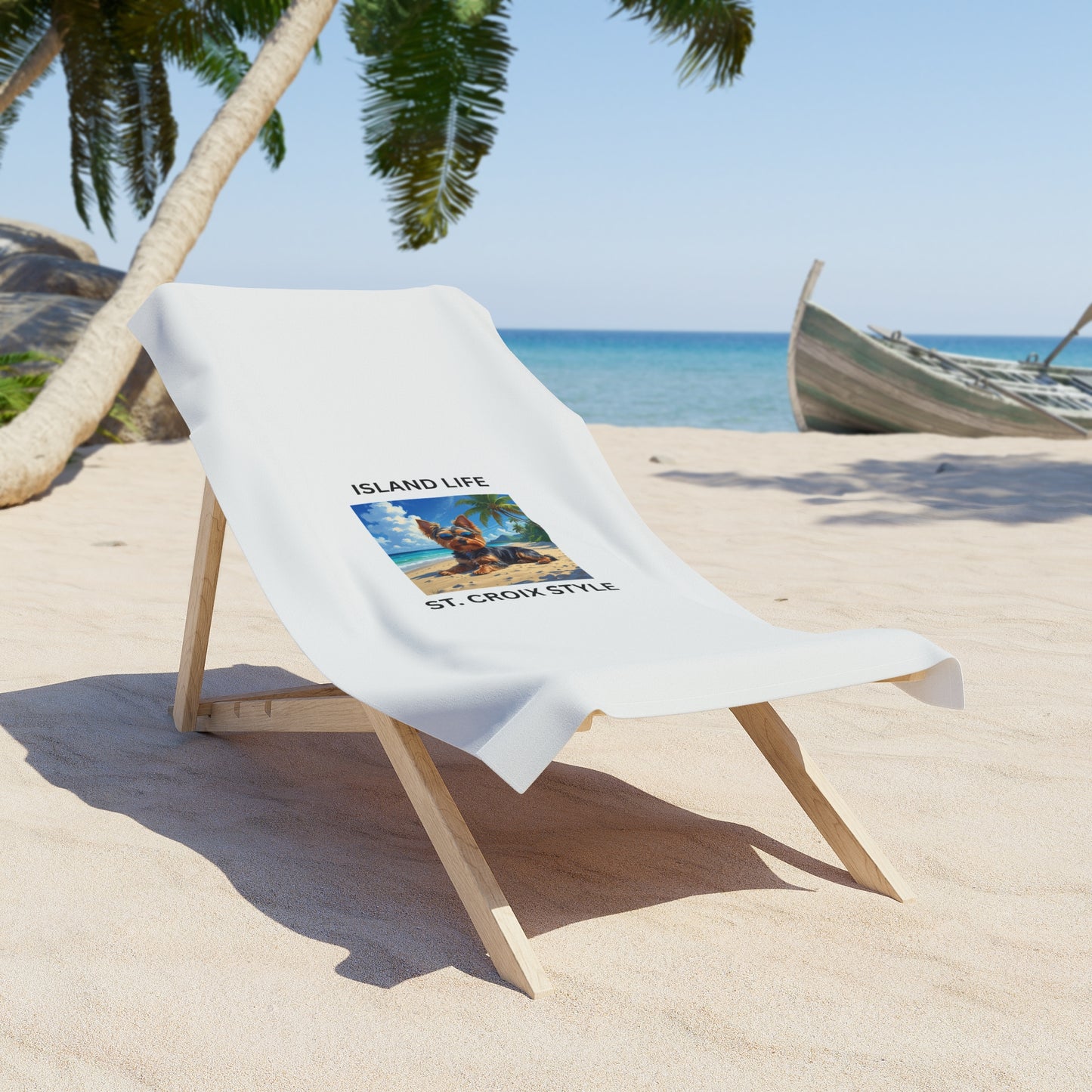 Island Life Beach Towel