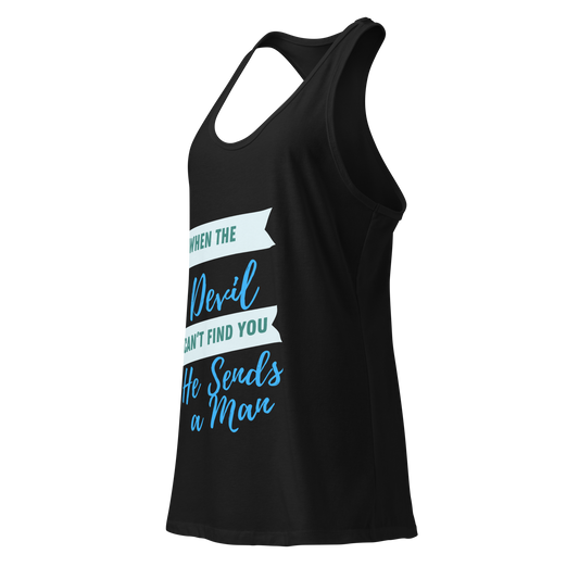 Women’s fitted Devil tank top
