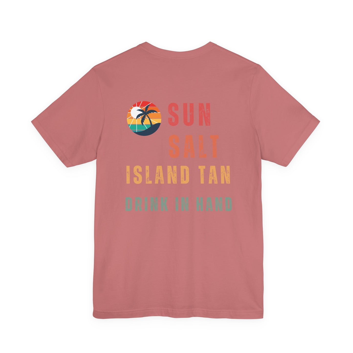 Sun, Salt, Island Tan Unisex Tee