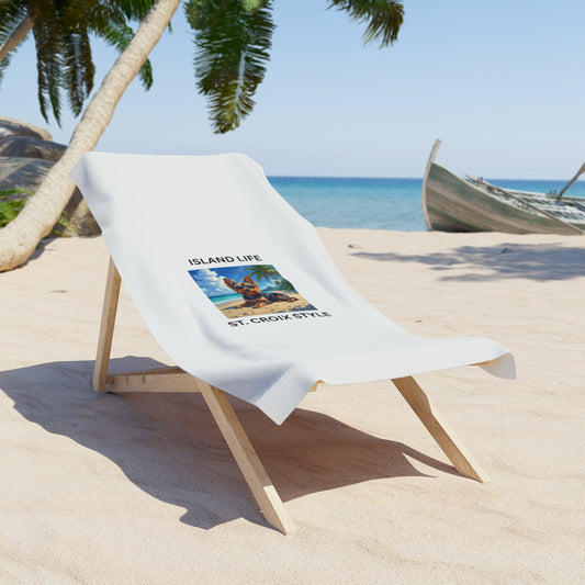 Island Life Beach Towel