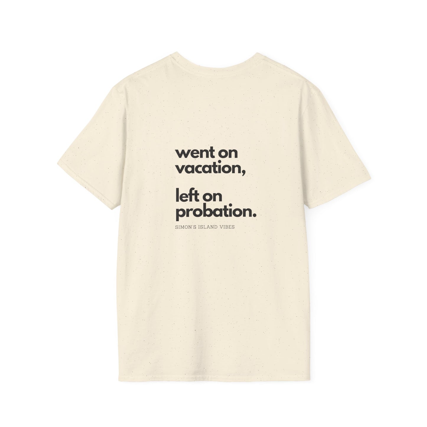 Vacation to Probation, Unisex Softstyle Tee