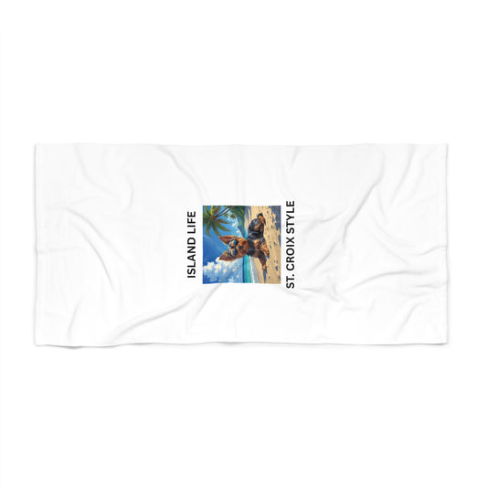 Island Life Beach Towel