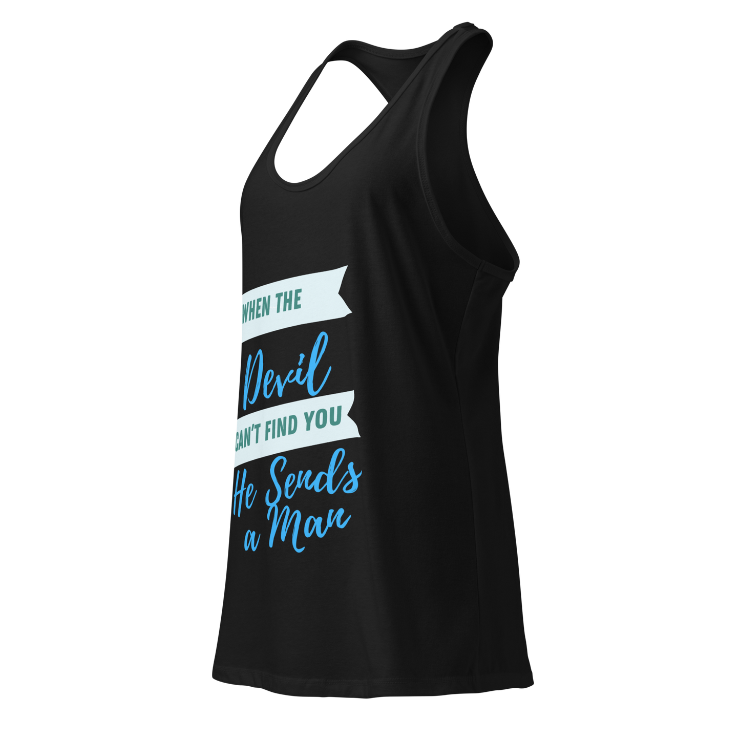 Women’s fitted Devil tank top